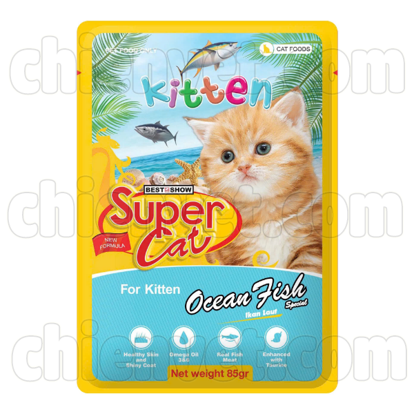 PATE Super Cat kitten 85g - Pate cho mèo con
