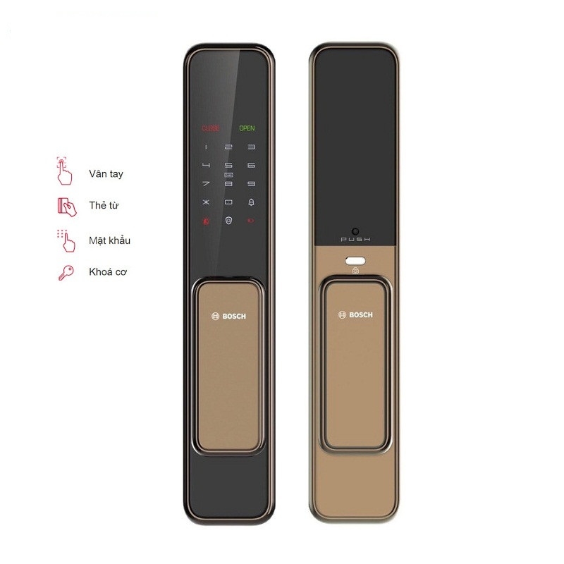 Khóa vân tay BOSCH EL 600 EU AMBER GOLD | Phân Phối Chính Hãng Tại  Ailock.vn | Thế Giới Khoá Thông Minh