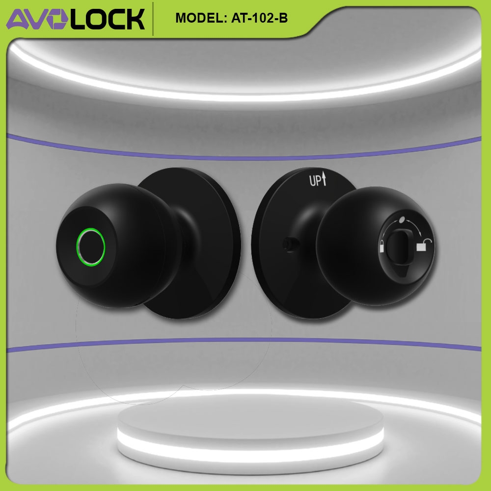 Khóa Vân Tay Cửa Gỗ Avolock AT-102-B