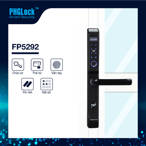Khóa vân tay PHGlock FP5292
