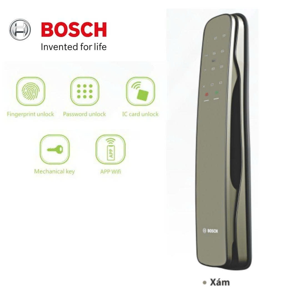 Khóa cửa thông minh Bosch EL 800A-DE ( Xám )