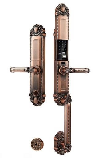 Vân Tay Cửa Gỗ Đại Sảnh AVOLOCK AC 995L