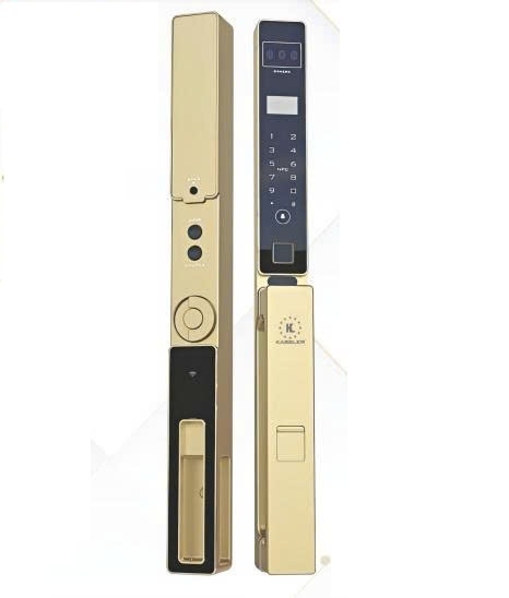 Khóa Vân Tay Kassler KL-599 CNC - VF CHAMPAGE GOLD APP