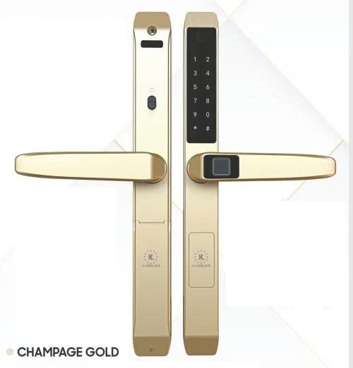 Khóa Vân Tay Kassler KL-599TD CHAMPAGE GOLD APP
