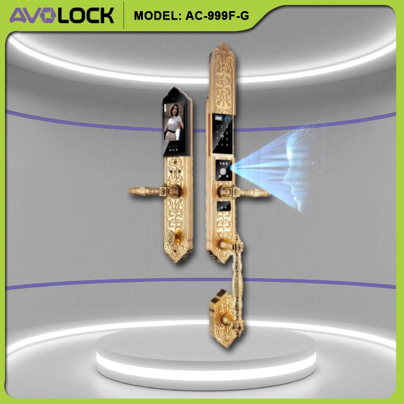 Khóa Vân Tay Cửa Gỗ Đại Sảnh AVOLOCK AC-999F-G