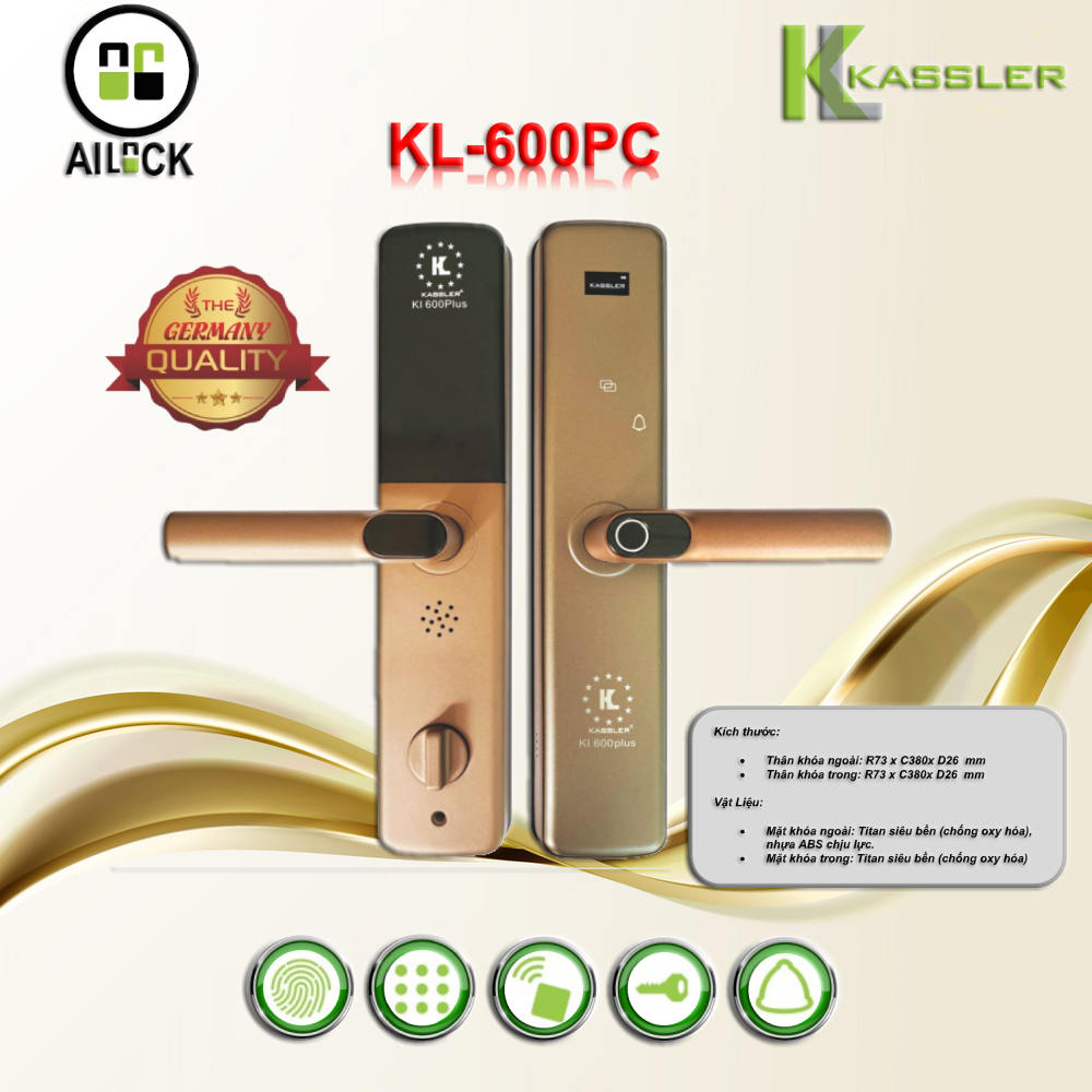 Khóa điện tử Kassler KL-600 PC