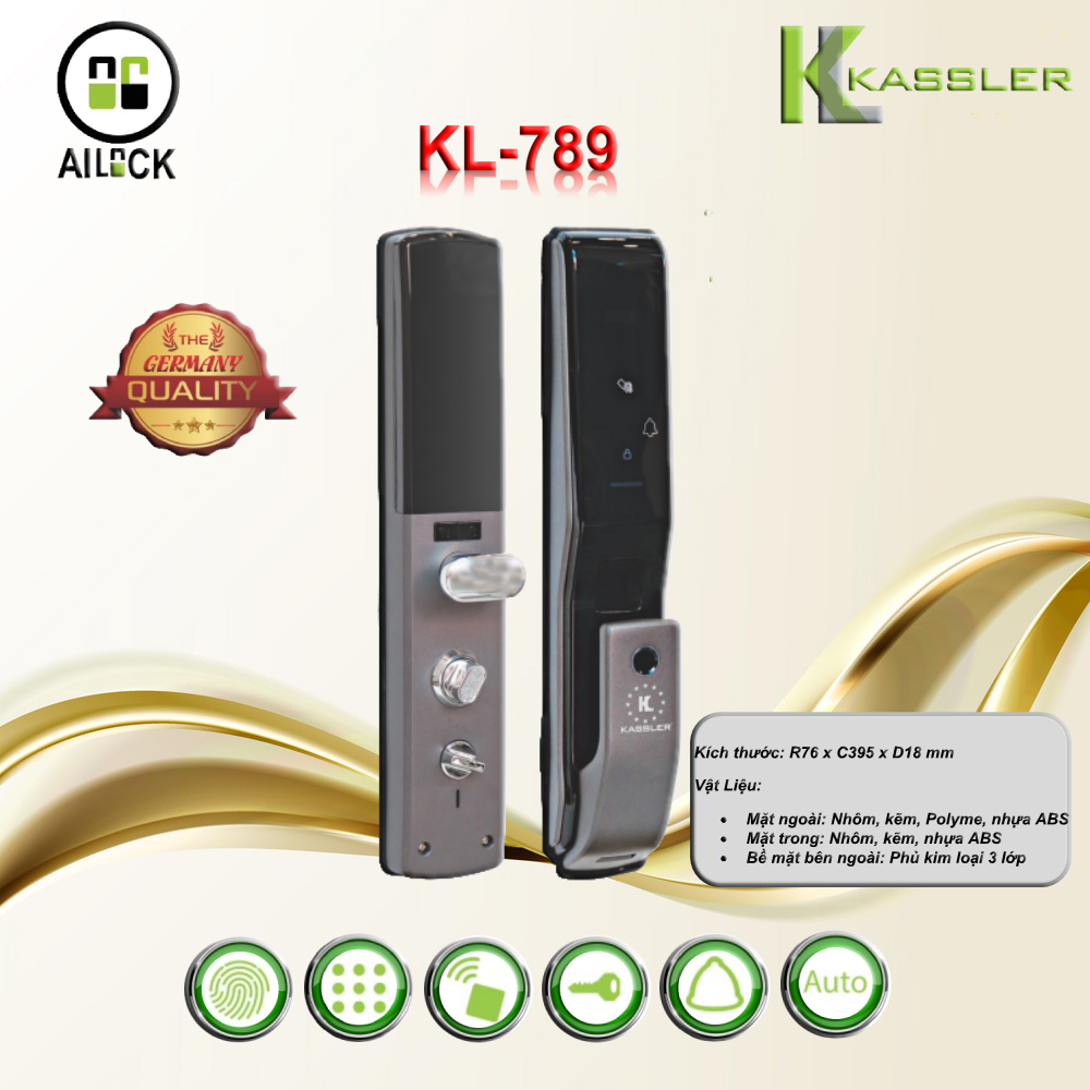 Khóa điện tử Kassler KL-789