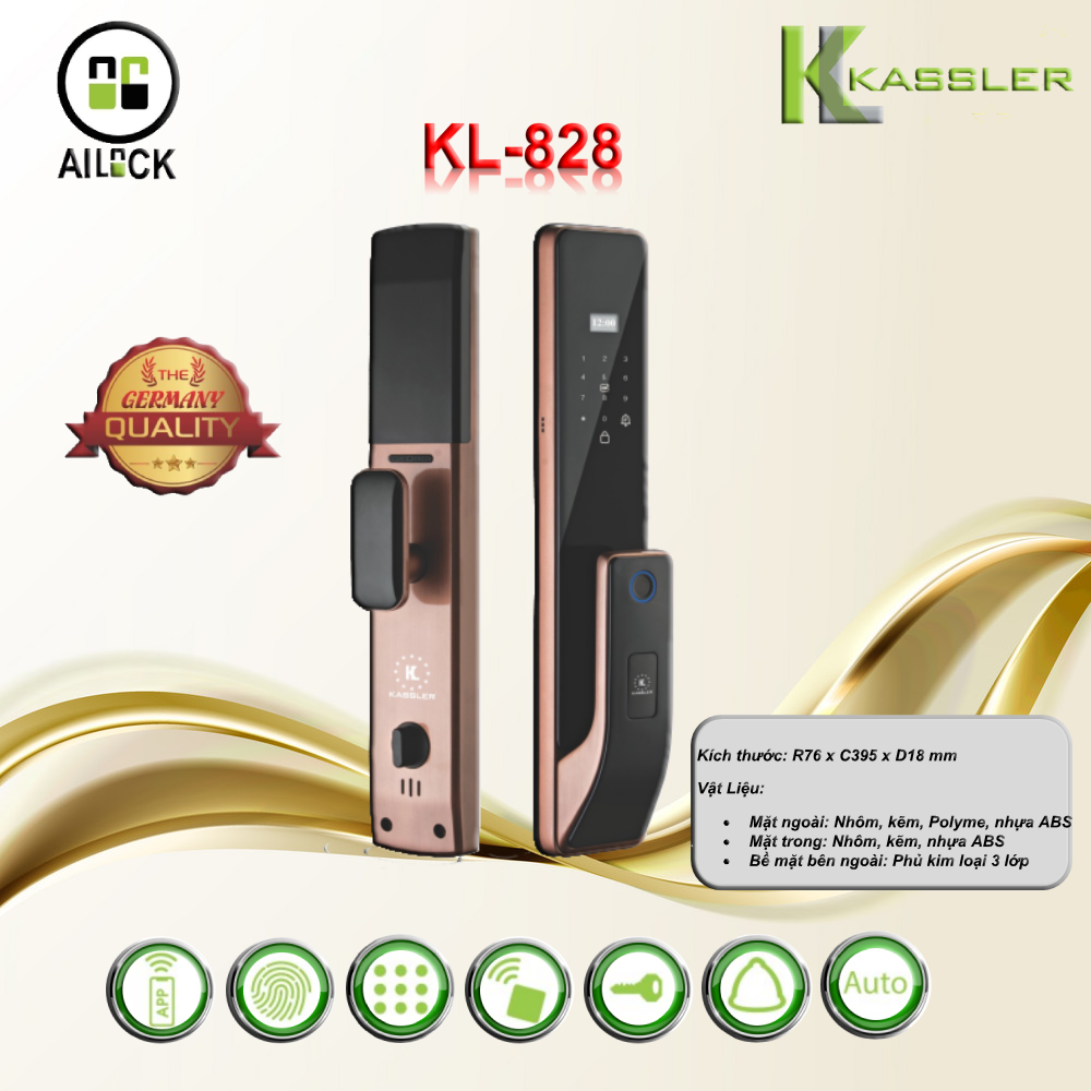 Khóa Điện Tử KASSLER KL-828