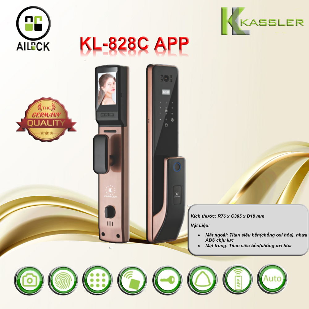 Khóa Điện Tử KASSLER KL-828C