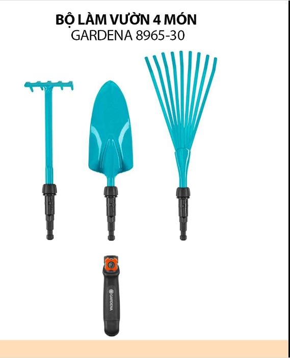 Bộ làm vườn 4 món GARDENA 08944-30