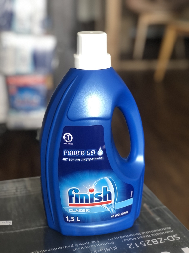 Gel rửa bát Finish Classic 1.5L