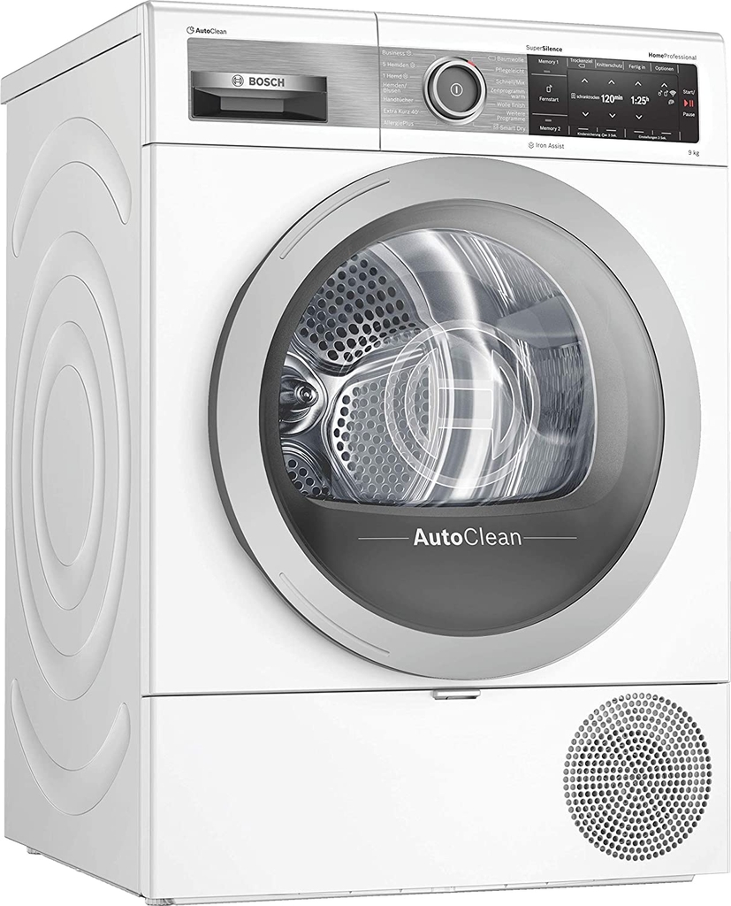Máy Sấy Quần Áo Bơm Nhiệt Bosch WTX87E40 Series 8 – 9Kg