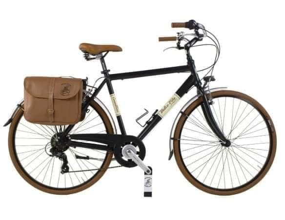 Xe đạp nam Retrò Dolce Vita Aluminium Mann Matt Schwarz 54 - màu đen (dành cho chiều cao từ 171 - 182 cm)