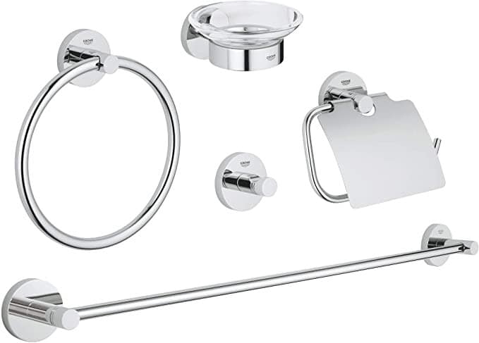 Set phụ kiện nhà tắm Grohe Essentials 5 món