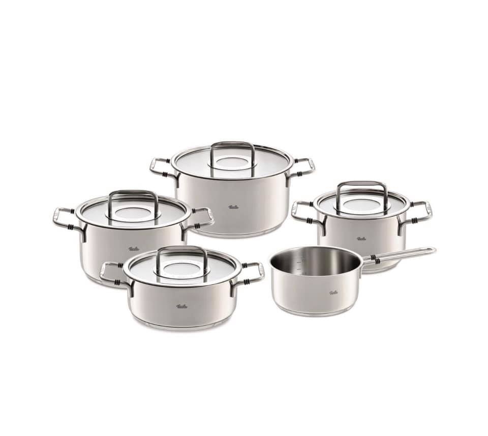 Bộ nồi Fissler Bonn vung kính 5 món