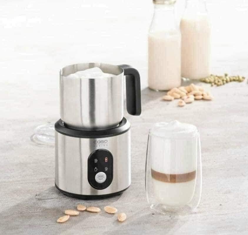 Máy Tạo Bọt Sữa Caso 1666 Crema & choco màu bạc