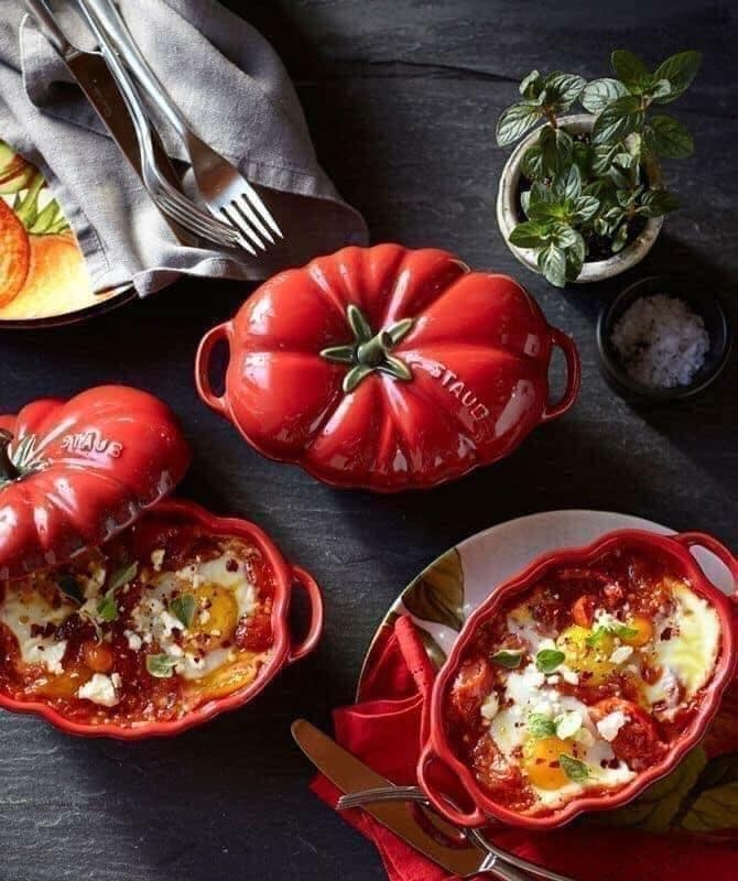 Vụ mùa bội thu” nhà Staub - Tách set 1 món (còn atiso, bí ngô, ớt đỏ,ớt vàng)