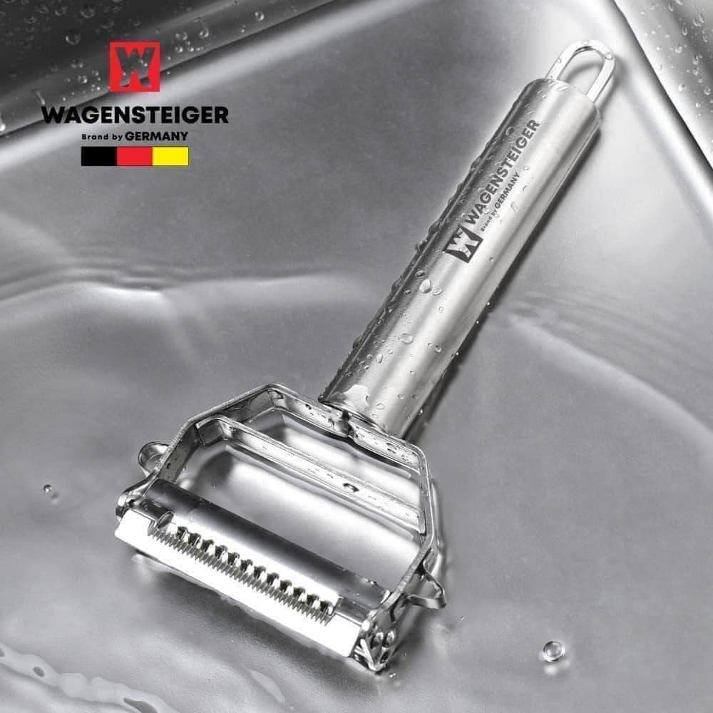 Nạo đa năng Wagensteiger Multi peeler, inox - 2in1 với 2 lưỡi nạo