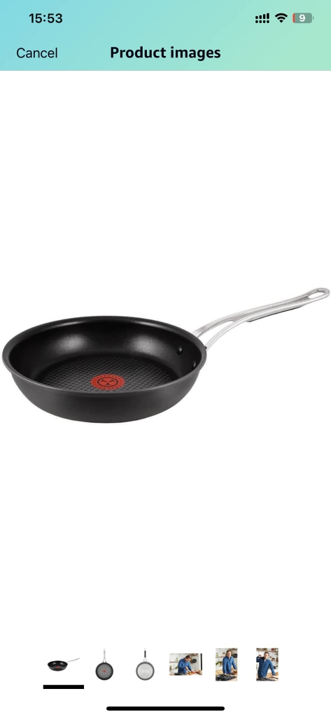 Chảo rán chống dính Tefal hard anodised 24 cm