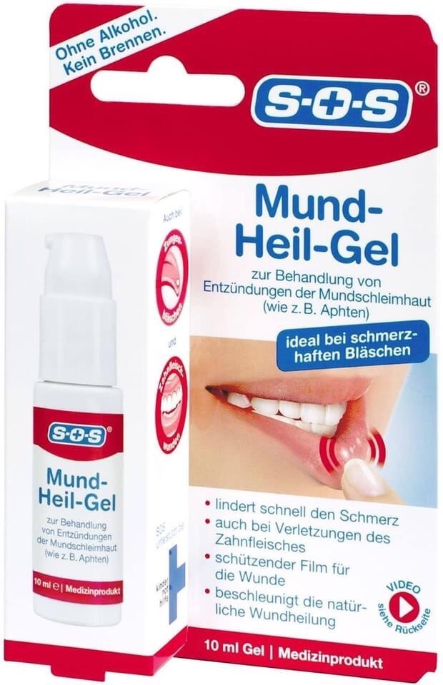 Gel trị nhiệt miệng Mund-Heilgel 15mL