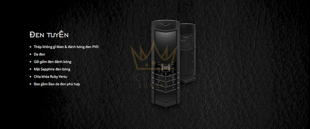 The Signature Cllecton Vertu bộ sưu tập huyền thoại đáng mơ ước