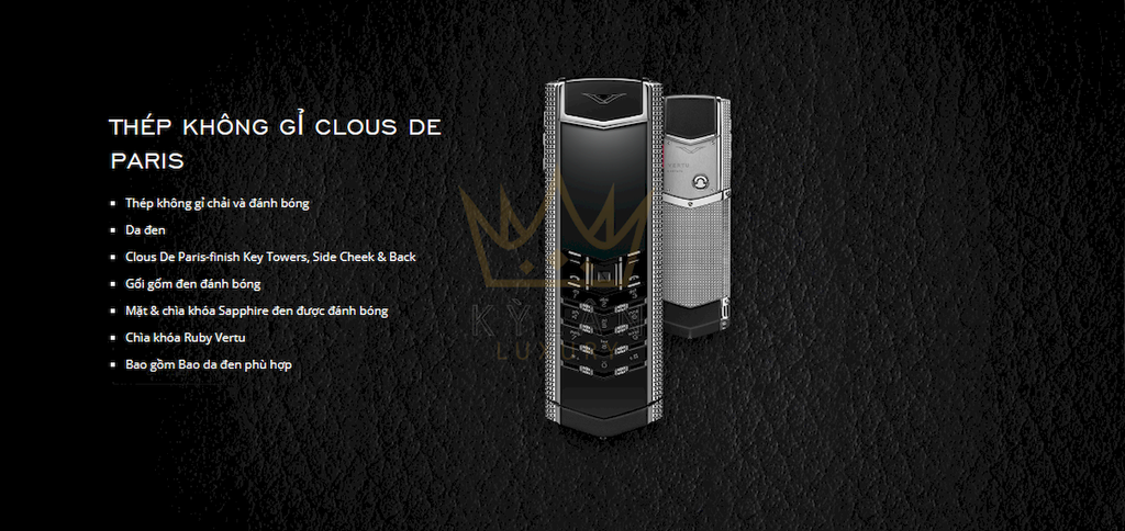 The Signature Cllecton Vertu bộ sưu tập huyền thoại đáng mơ ước