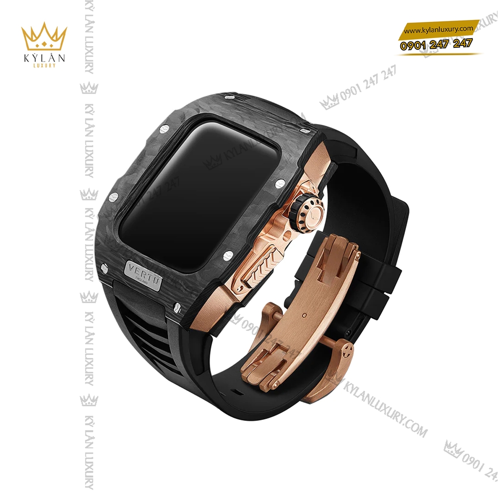 Đồng hồ Vertu MetaWatch H1 Black Gold— Black Strap