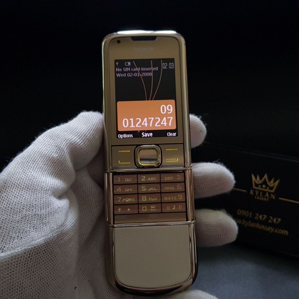 Nokia 8800 Gold Arte zin đẹp siêu phẩm 95% (Hiếm gặp trên đời ...