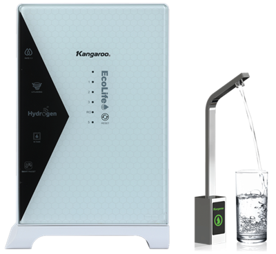 Máy lọc nước R.O thông minh Hydrogen Kangaroo KG100HU+ 5 lõi