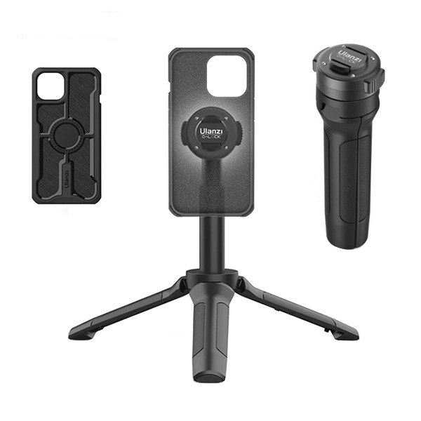 Ulanzi O-lock Phone Camera Grip Handle For IPhone 16 15 14 Pro/Max O-lock Quick-release Phone Case 1/4 Mount With Remote Control | Singapore