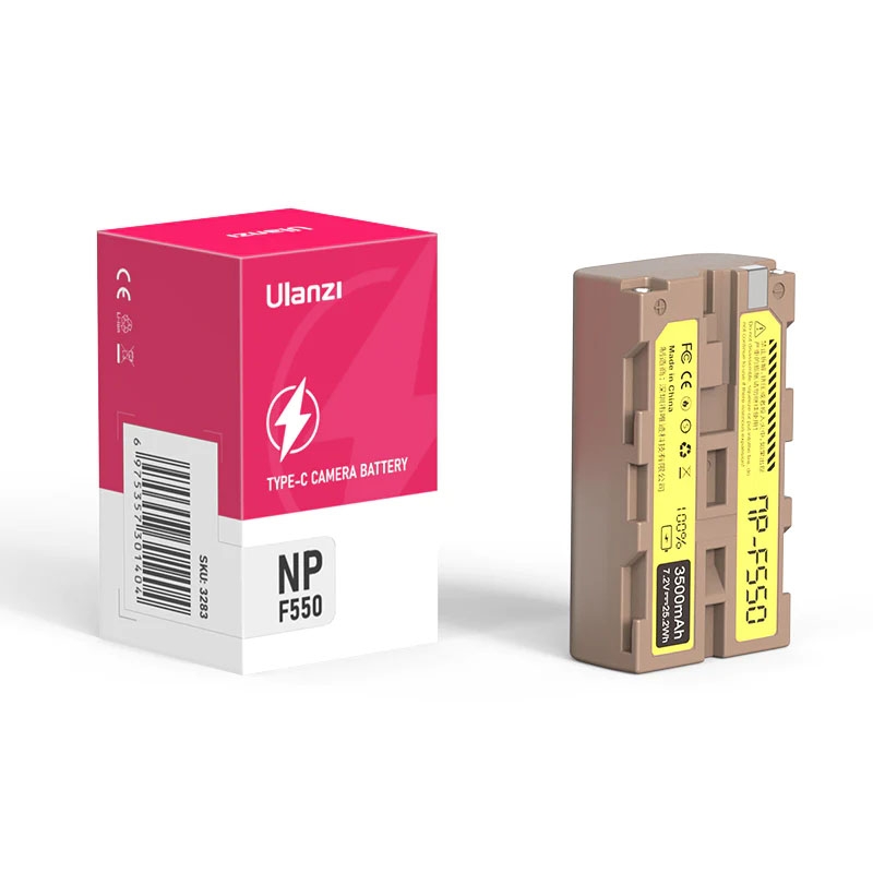Ulanzi Sony NP-F550 Type Lithium-Ion Battery with USB-C Charging Port ...