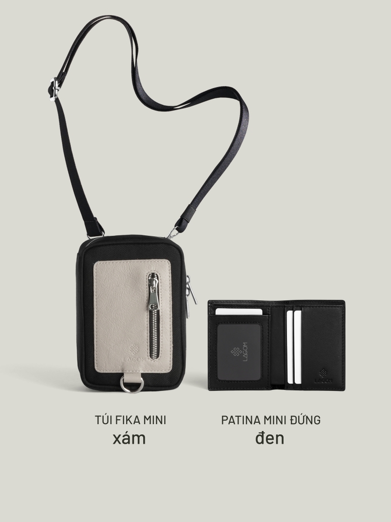 Túi Fika + Patina Mini Đứng