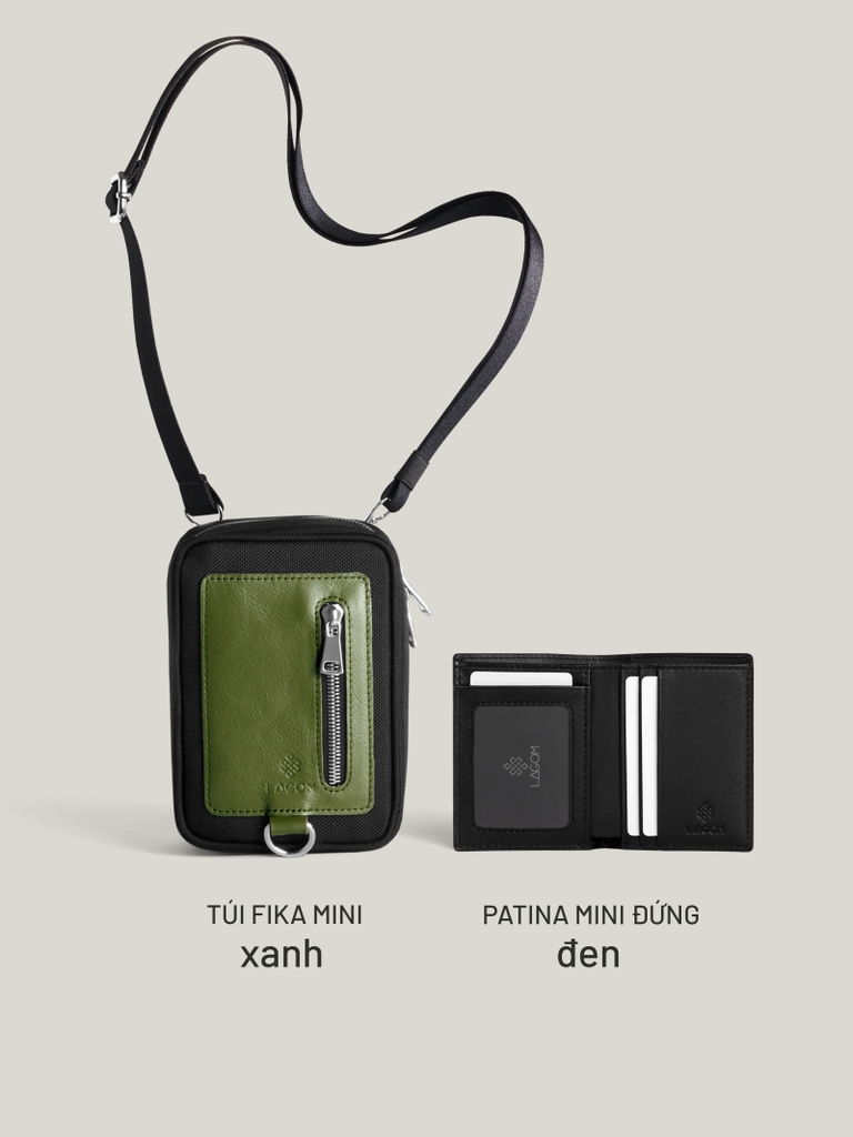 Túi Fika + Patina Mini Đứng