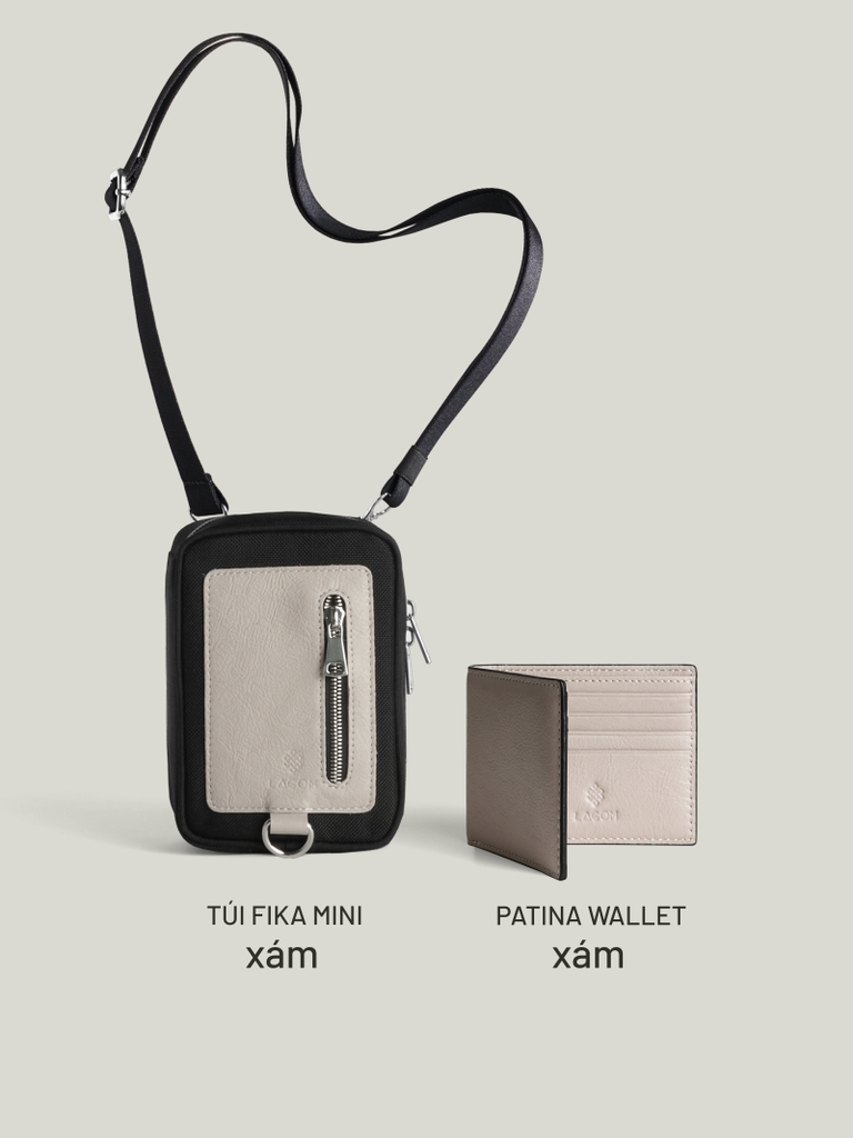 Túi Fika + Ví Patina