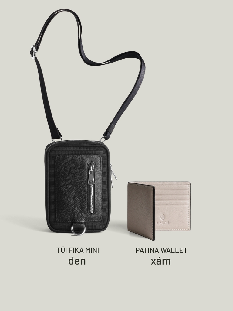 Túi Fika + Ví Patina