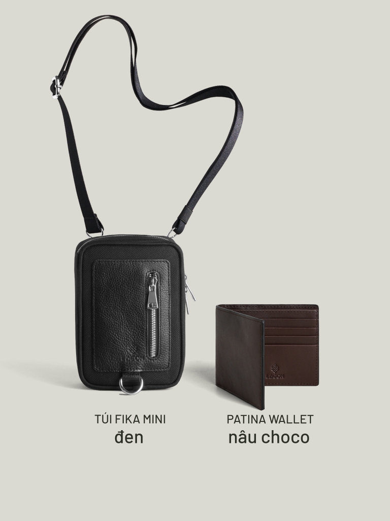 Túi Fika + Ví Patina
