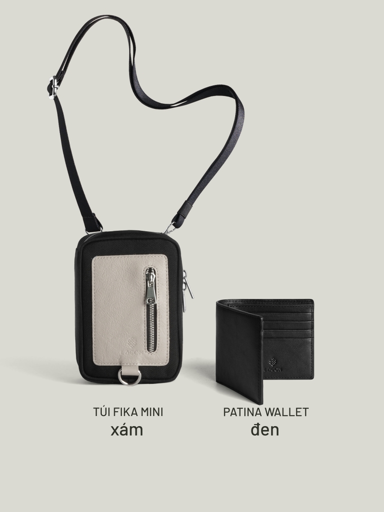 Túi Fika + Ví Patina