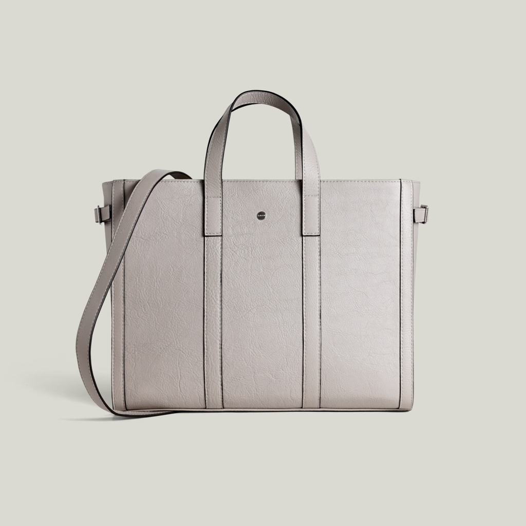 City Cabas L - Leather Large Tote Bag