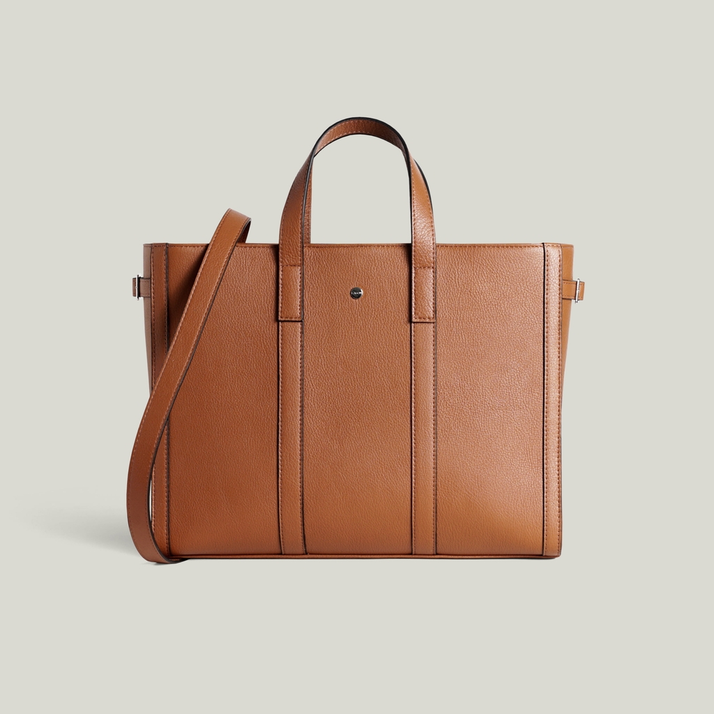 City Cabas L - Leather Large Tote Bag