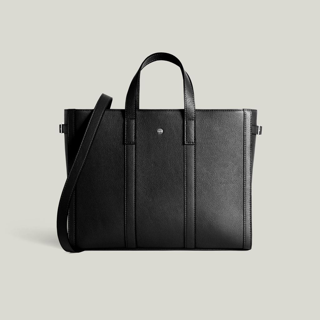 City Cabas L - Leather Large Tote Bag