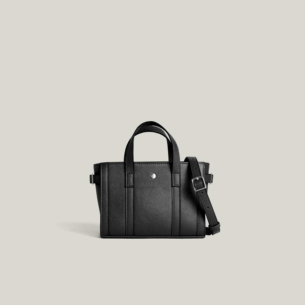 City Cabas S - Leather Small Tote Bag