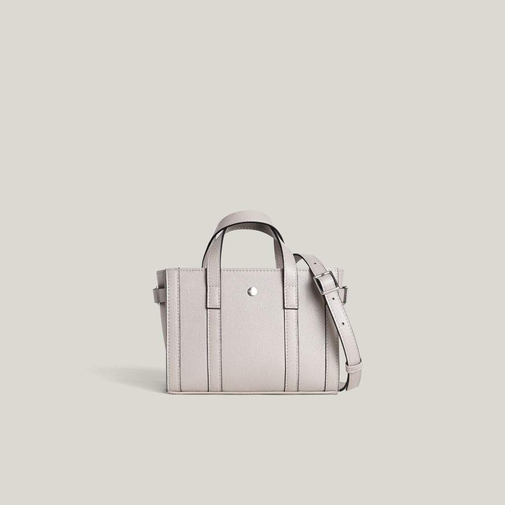 City Cabas S - Leather Small Tote Bag