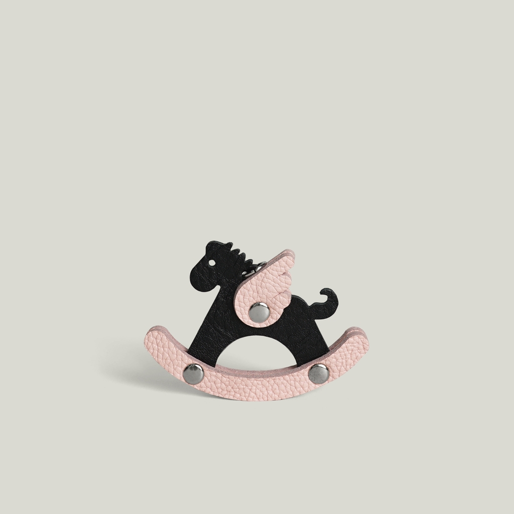 Leather Horse Bag Charm