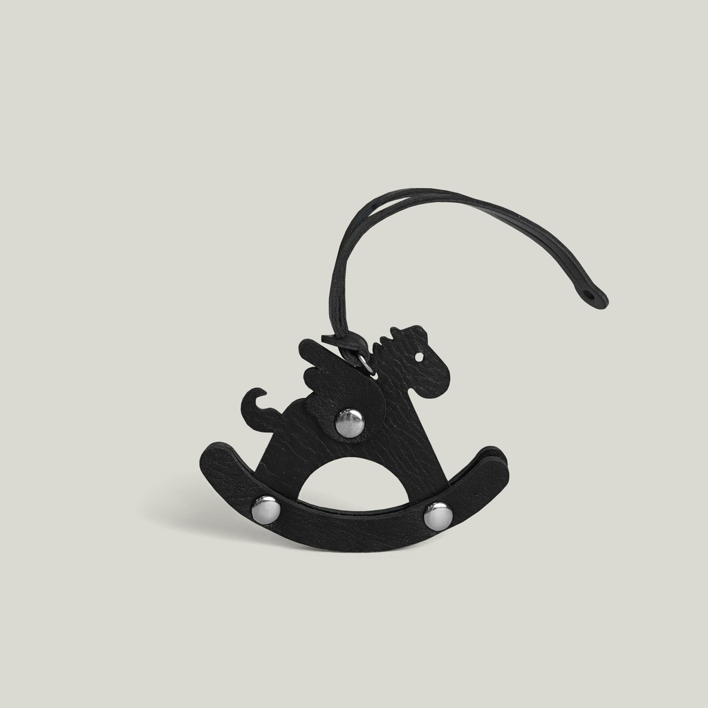 Leather Horse Bag Charm