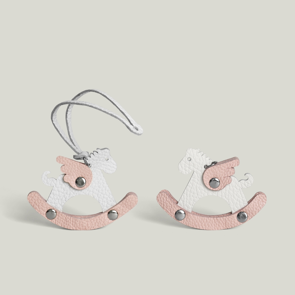 Leather Horse Bag Charm