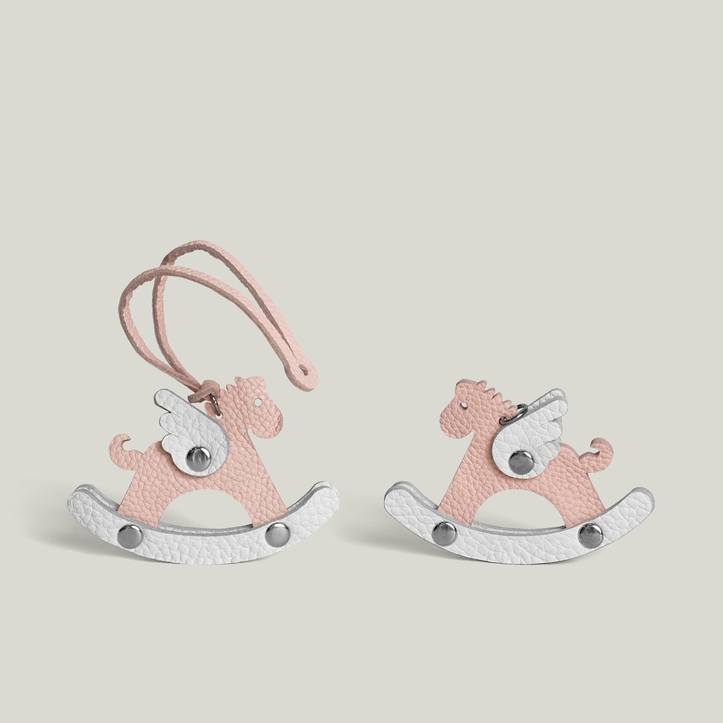 Leather Horse Bag Charm