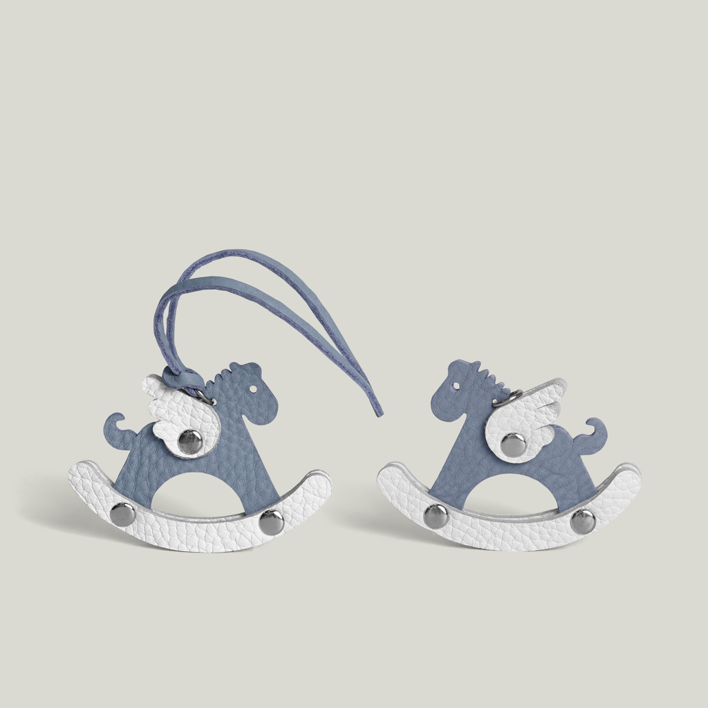 Leather Horse Bag Charm