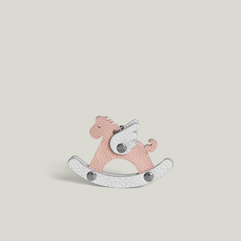 Leather Horse Bag Charm