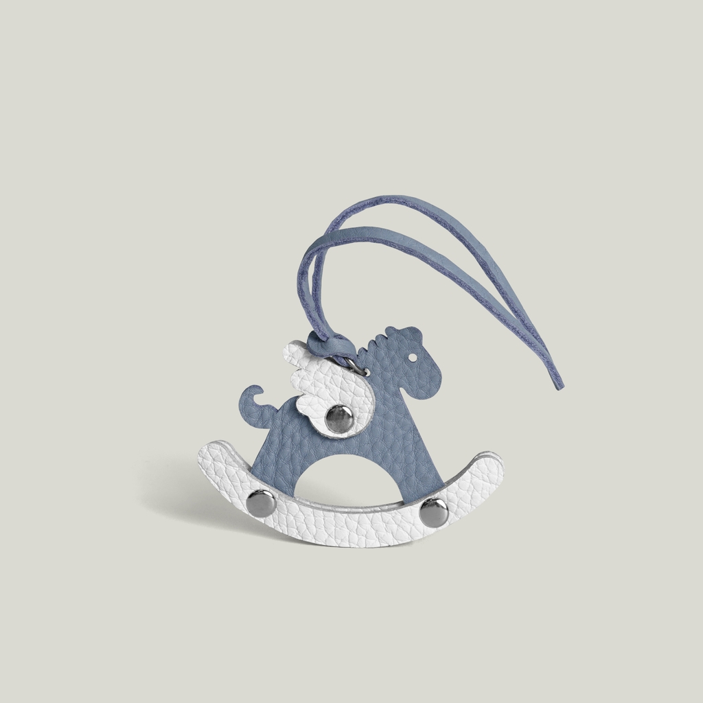 Leather Horse Bag Charm