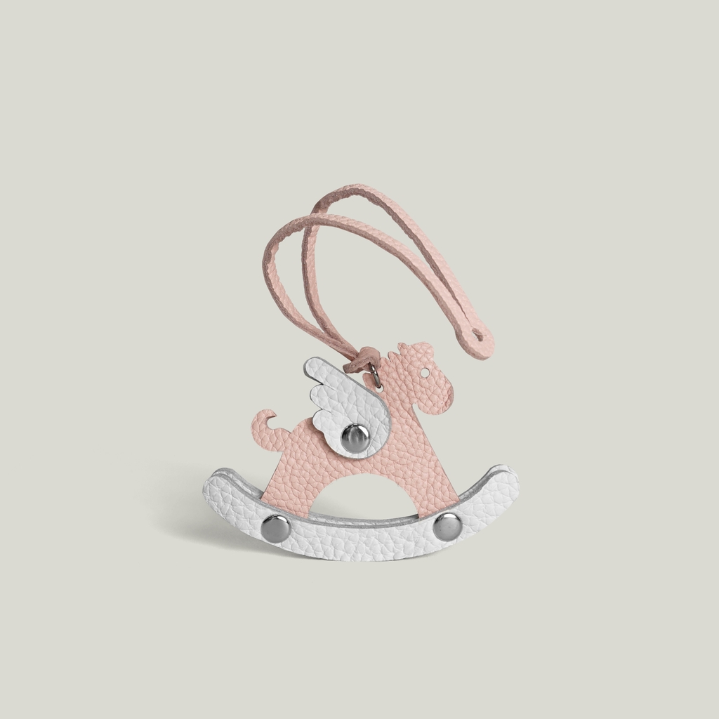 Leather Horse Bag Charm